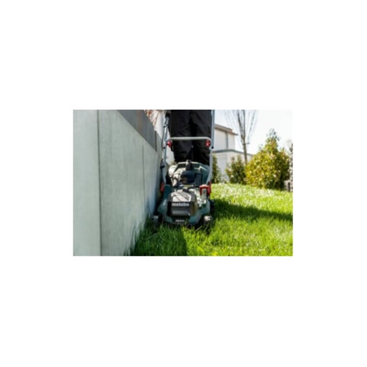 Metabo accu grasmaaier RM 36-18 LTX BL 36 2x 5.2 Ah, lader ASC 145 Duo