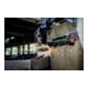Metabo Accu-haakse slijper WPBA 18 LTX BL 15-125 Quick DS (601734840) met rem, snelspanmoer, draaibare accu-pack, dodemansschakelaar; metaBOX 165 L