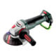 Metabo Accu-haakse slijper WPBA 18 LTX BL 15-150 Quick DS (601745840) met rem, snelspanmoer, draaibare accu-pack, dodemansschakelaar; metaBOX 165 L-1