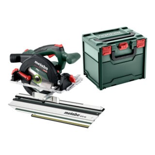 Metabo Accu-handcirkelzaag KS 18 LTX 57 BL (691223000) met verstekgeleider KFS 44, metaBOX 340