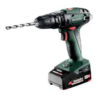 Metabo accu klopboormachine SB 18 metaBOX 145; 18V 2x2Ah Li-Ion + SC 30