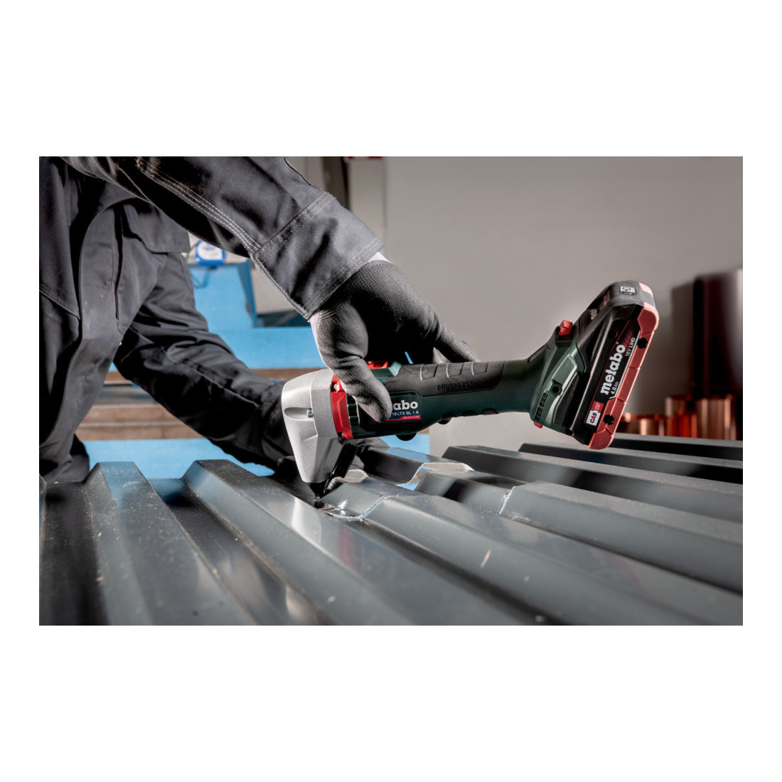Metabo Accu Knabbelschaar NIV 18 LTX BL 1.6 Karton