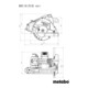 Metabo accu metaal-handcirkelzaag MKS 18 LTX 58 FS set + geleiderail FS 160 ; MetaLoc-2