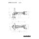 Metabo Accu-metaalafkantfrees KFMVB 18 LTX BL 4 RF (601769840), metaBOX 215