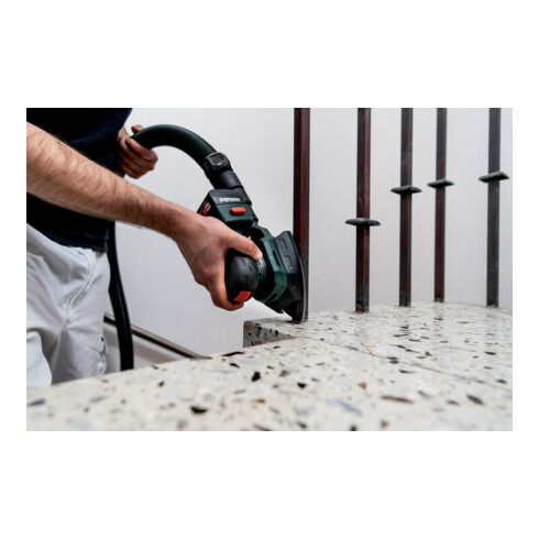 Metabo Accu-multi-schuurmachine PowerMaxx SMA 12 BL (602037840) met schuurzool van 100 x 150 mm; metaBOX 215
