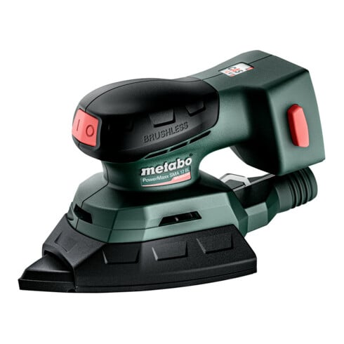 Metabo Accu-multi-schuurmachine PowerMaxx SMA 12 BL (602037840) met schuurzool van 100 x 150 mm; metaBOX 215