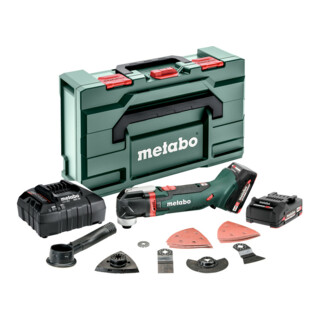 Metabo accu multitool MT 18 LTX Compacte plastic koffer; 18V 2x2Ah Li-Ion + ASC 55