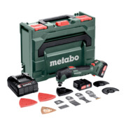 Metabo Accu-multitool PowerMaxx MT 12 (613089510) metaBOX 145; 12V 2x2Ah Li-Power + SC 30