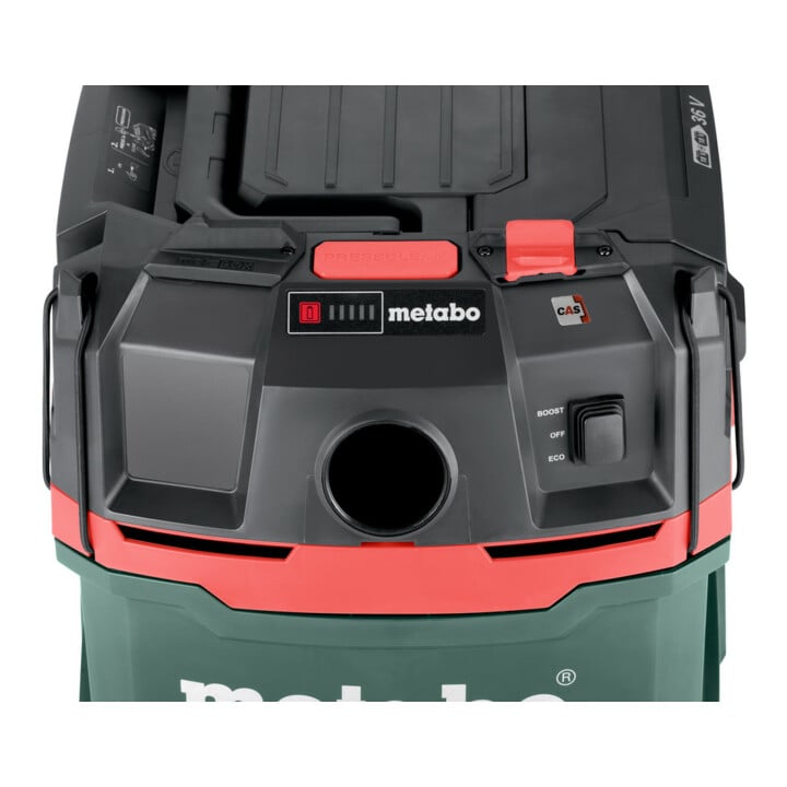 Metabo Accu Nat-/Droogszuiger AS 36-18 L 20 PC (602071850) met handmatige filterreiniging
