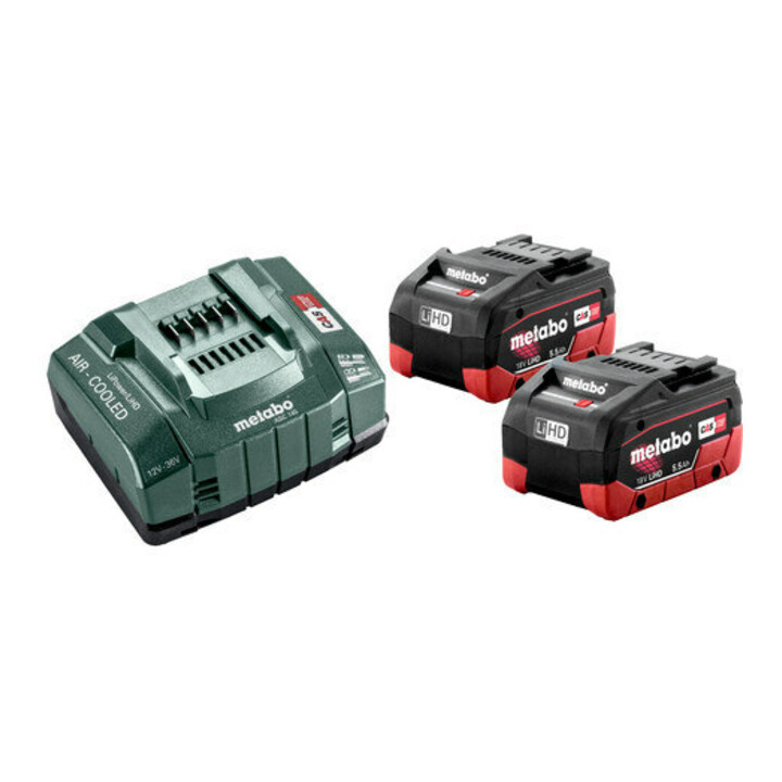 METABO  Accu-starterset LiHD, Accucapaciteit: 5,5Ah
