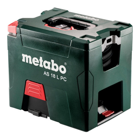 Metabo accu stofzuiger AS 18 L PC met manuele filterreiniging; karton Solo versie