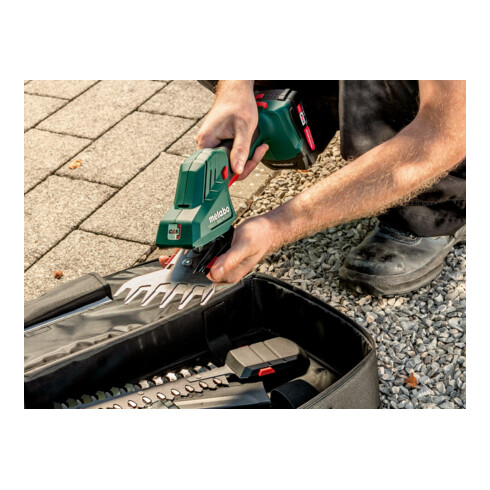 Metabo accu Struik- en Grasschaar SGS 18 LTX Q metaBOX 145 L
