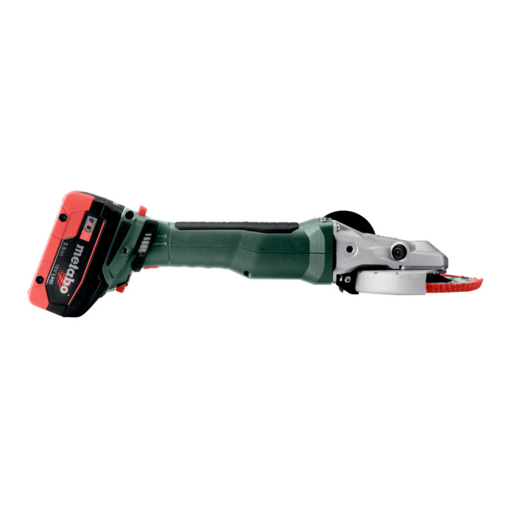 Metabo Accu vlakhoekslijper WVBF 18 LT BL 11-125 Quick (601307840), metaBOX 165 L