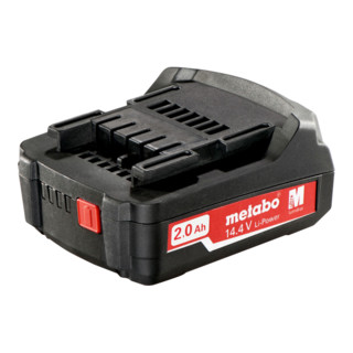 Metabo accupack 14,4 V, 2,0 Ah, Li-Power, "AIR COOLED