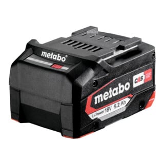 METABO  Accupack Li-Power, Accucapaciteit: 5,2Ah
