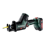 Metabo accupreciprozaag SSE 18 LTX BL Compacte plastic koffer; 18V 2x2Ah Li-Ion + ASC 55-1
