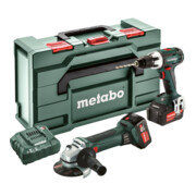 Metabo accuset Combo Set 2.4.1 18 V BS 18 LT + W 18 LTX 125 Quick; MetaLoc-1