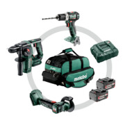 Metabo accuset Combo Set 3.1.1 18 V ; BS 18 L BL + BH 18 LTX BL 16 + CC 18 LTX BL