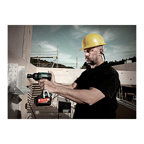 Metabo accuslagmoersleutel SSW 18 LTX 400 BL metaBOX 145; 18V 2x4Ah Li-Ion + ASC 55