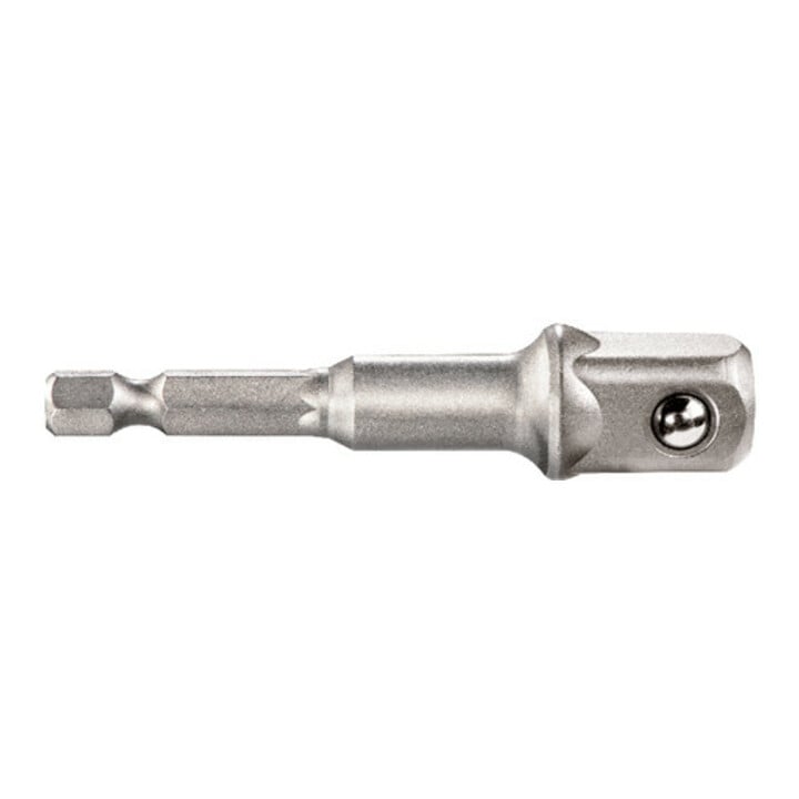 Metabo Adapter 1/4" Außensechskant auf 1/2" Außenvierkant, Länge 72mm, schlagfest