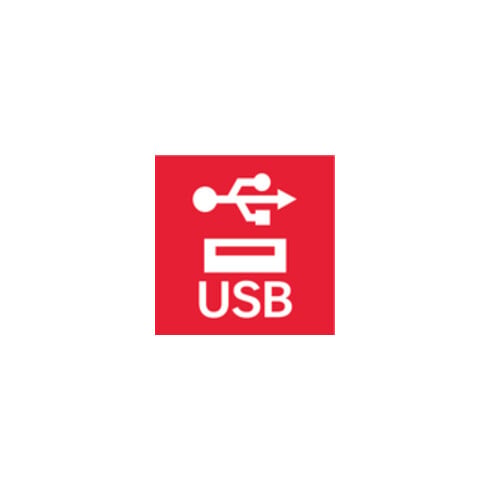 Metabo Adattatore per alimentazione a batteria PowerMaxx PA 12 LED-USB collegamento 12 V + 5 V USB + luce a LED, cartone