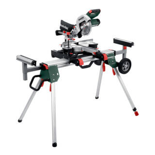 Metabo Afkortzaag KGS 216 M (691213000) met onderstel KSU 251; doos