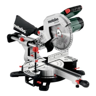 Metabo Afkortzaag KGS 254 M (613254000) met trekfunctie; doos