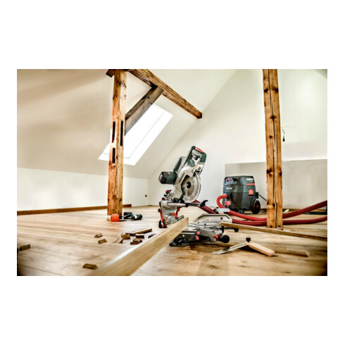 Metabo afkortzaag KGSV 72 Xact SYM set met machinevoet KSU 251; karton
