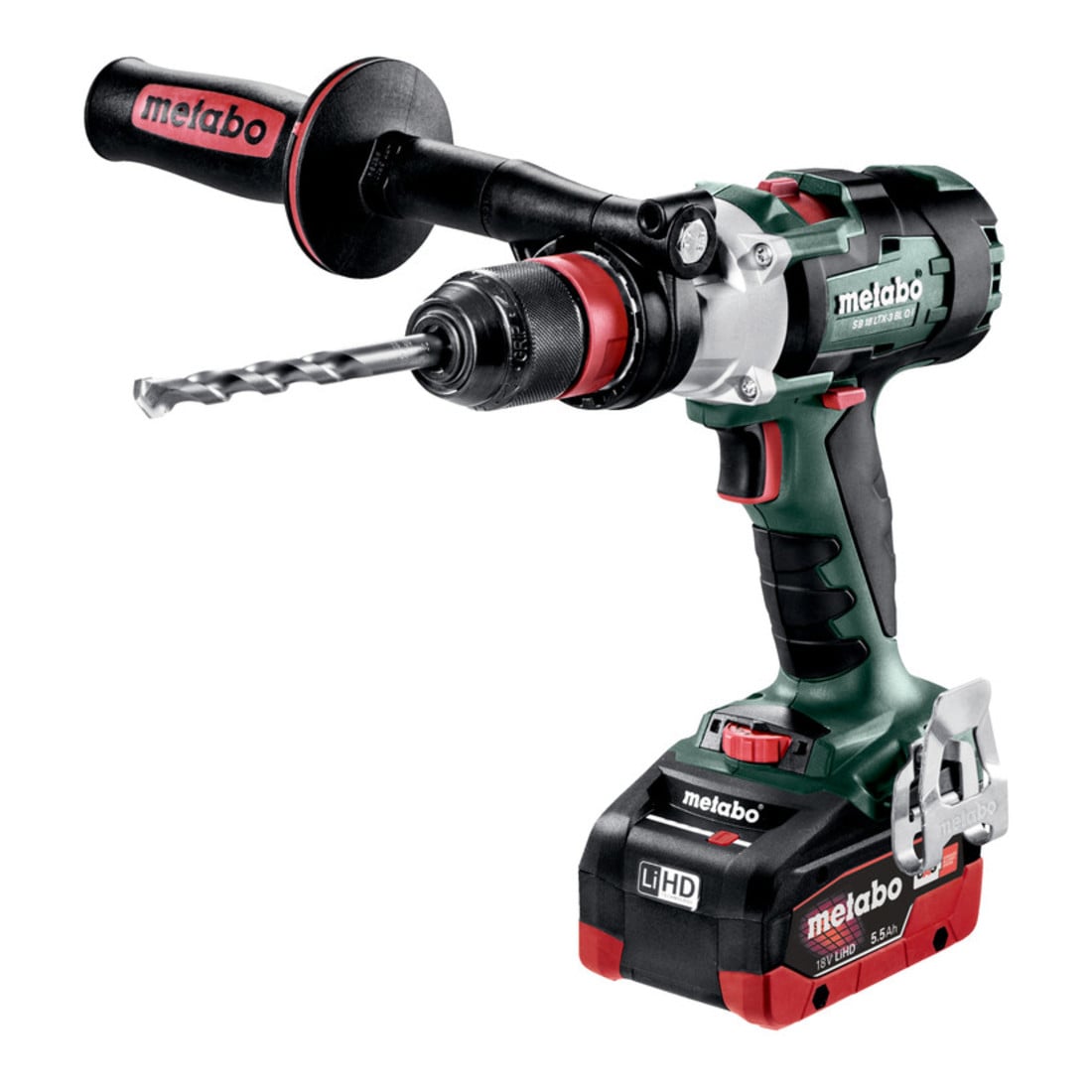 Metabo Akku-3-Gang-Schlagbohrschrauber SB 18 LTX-3 BL Q I metaBOX 145 L; 18V 2x5.5Ah LiHD + ASC 145