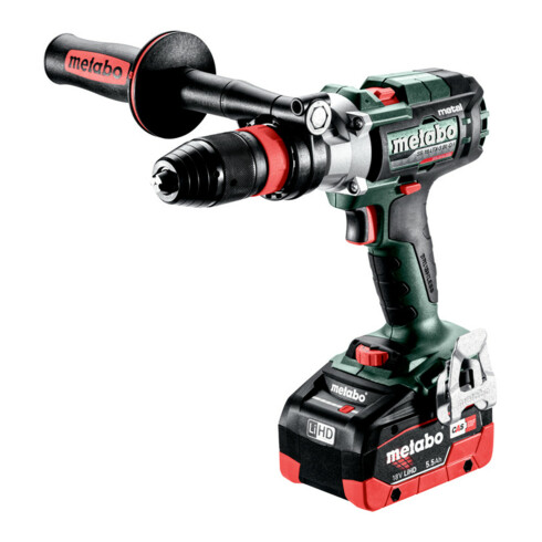 Metabo Akku-3-Gang-Schlagbohrschrauber SB 18 LTX-3 BL Q I Metal metaBOX 145 L; 18V 2x5.5Ah LiHD + ASC 145