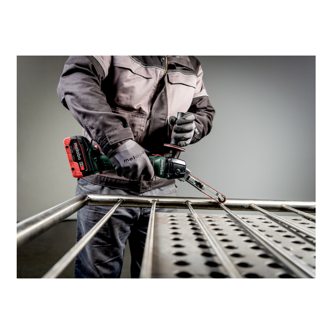 Metabo Akku-Bandfeile BFVB 18 LTX BL 90 (601767840), metaBOX 145 L