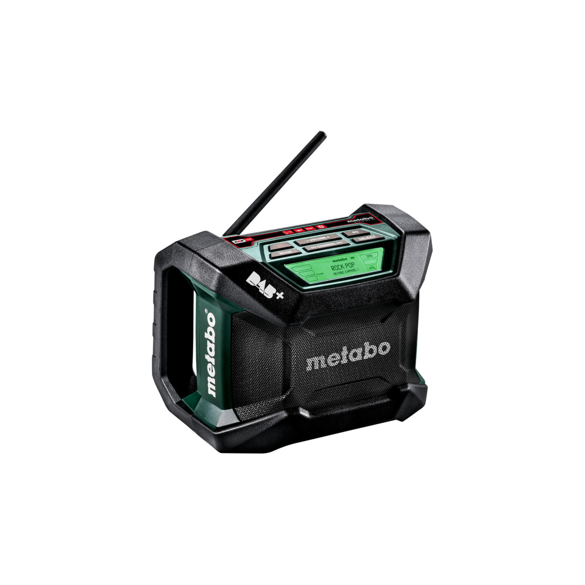 Metabo R12-18 DAB+ BT Akku-Baustellenradio, im Karton, 600778850