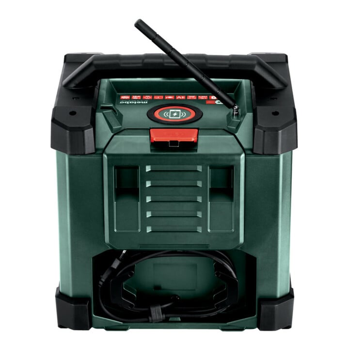 Metabo Akku-Baustellenradio RC 12-18 32W BT DAB+ (600779850) mit Akku-Ladefunktion, Karton
