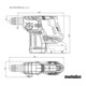 METABO Akku-Bohrhammer mit LiHD AkkuKHLTXBL24-2