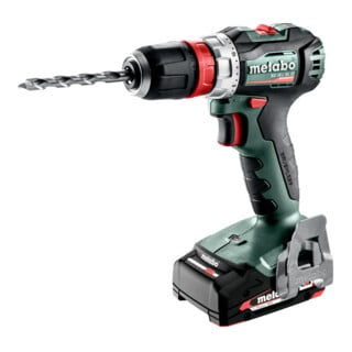 Metabo Akku-Bohrschrauber BS 18 L BL Q metaBOX 145; 18V 2x2Ah Li-Power + SC 30