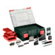Metabo Akku-Bohrschrauber BS 18 L BL Set (613155710) mit 74-teiliger Mobiler Werkstatt, Kunststoffkoffer, 18V 2x2Ah Li-Power + SC 30-4