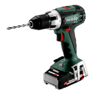 Metabo Akku-Bohrschrauber BS 18 LT Compact metaBOX 145; 18V 2x2Ah Li-Power + ASC 55