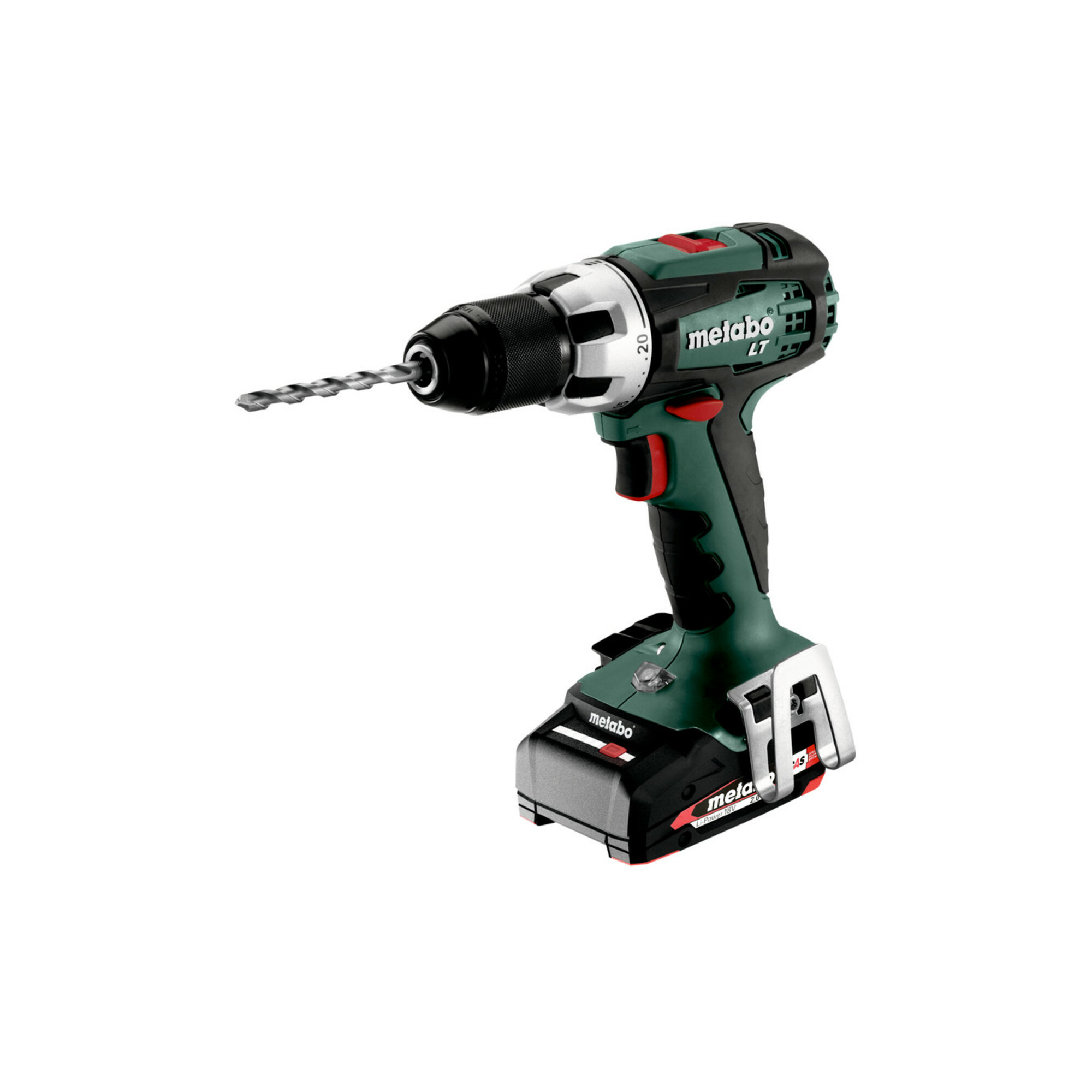 Metabo BS 18 LT Compact Akku-Bohrschrauber 18V 2x2Ah Li-Ion-Akkus Ladegerät und metaBOX 602325840