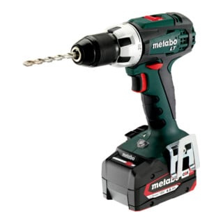 Metabo Akku-Bohrschrauber BS 18 LT metaBOX 145; 18V 2x4Ah Li-Power + ASC 55