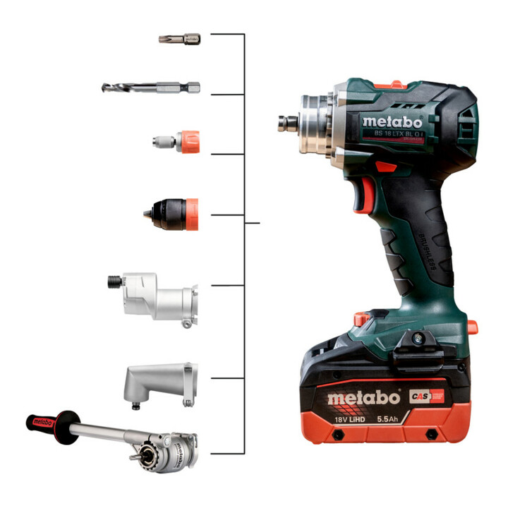 Metabo Akku-Bohrschrauber BS 18 LTX BL Q I Karton