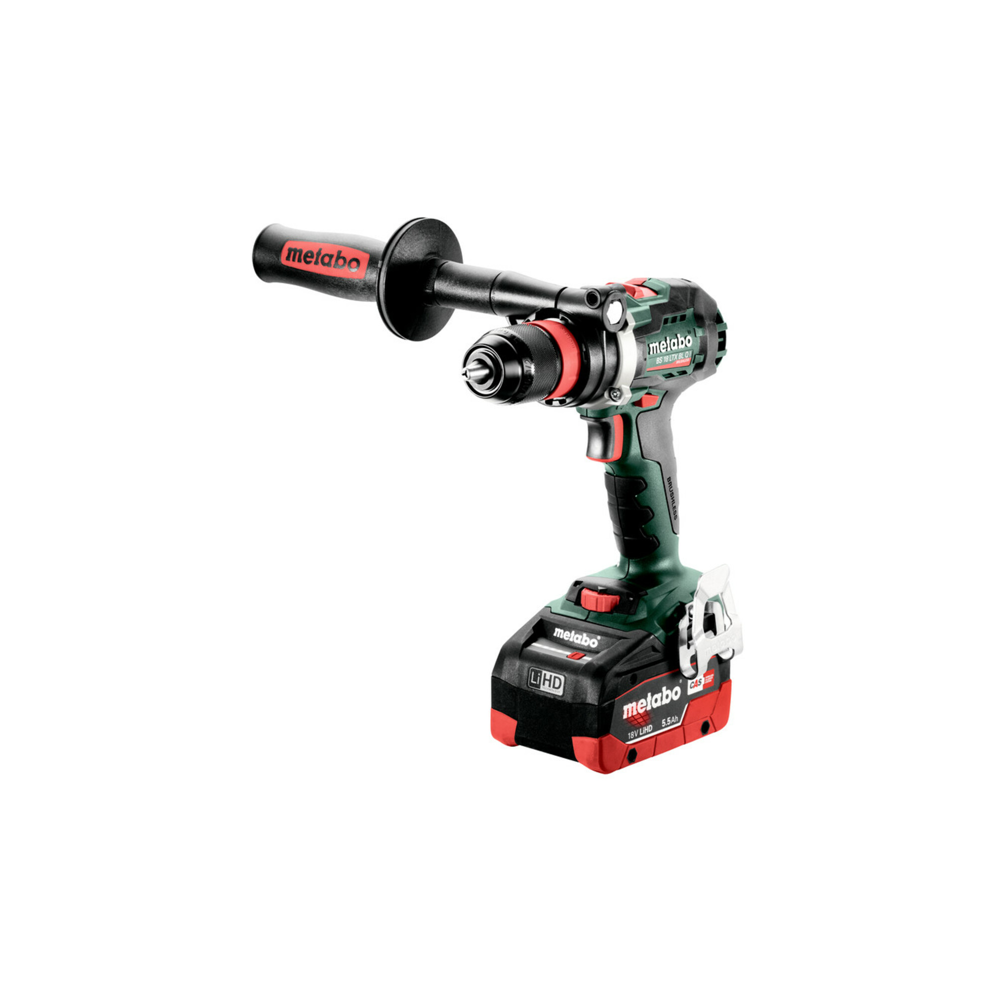 Metabo BS 18 LTX BL Q I Akku-Bohrschrauber Kunststoffkoffer 18V 2x5.5Ah LiHD ASC 145 Ladegerät 602359660