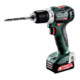 Metabo Akku-Bohrschrauber PowerMaxx BS 12 BL metaBOX 118; 12V 2x2Ah Li-Power + SC 30-1