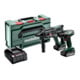 Metabo Akku Combo Set 2.3.2 18 V BS 18 + KH 18 LTX 24; metaBOX 165 L