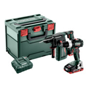 Metabo Akku Combo Set 2.3.6 18 V BS 18 LT BL + KH 18 LTX BL 24; metaBOX 340