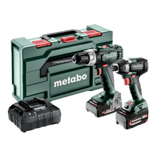Metabo Akku Combo Set 2.8.6 18V SB 18 L + SSD 18 LT 200 BL; metaBOX 145 L