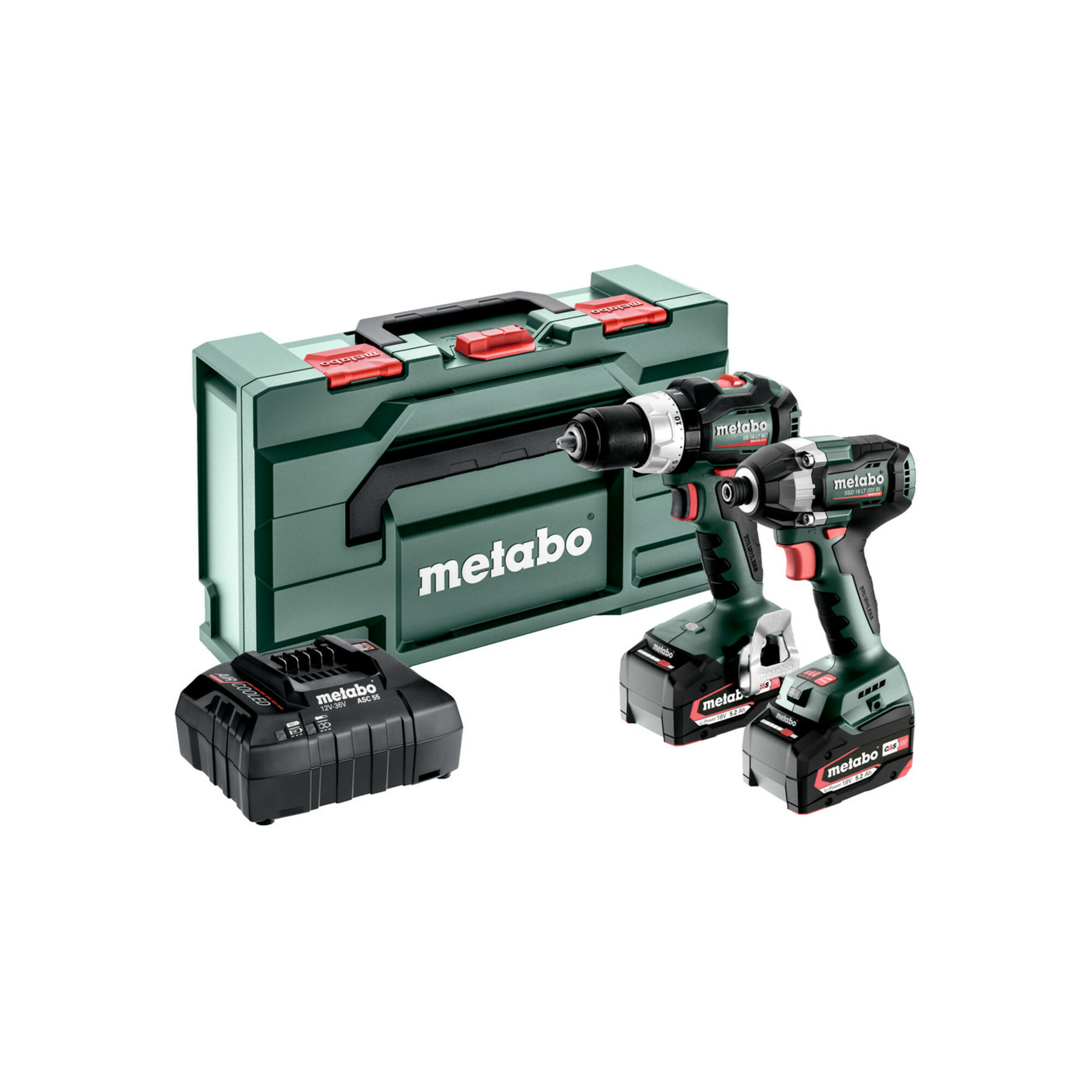 Metabo Akku Combo Set 2.8.8 18V SB 18 LT BL + SSD 18 LT 200 BL; metaBOX 145 L