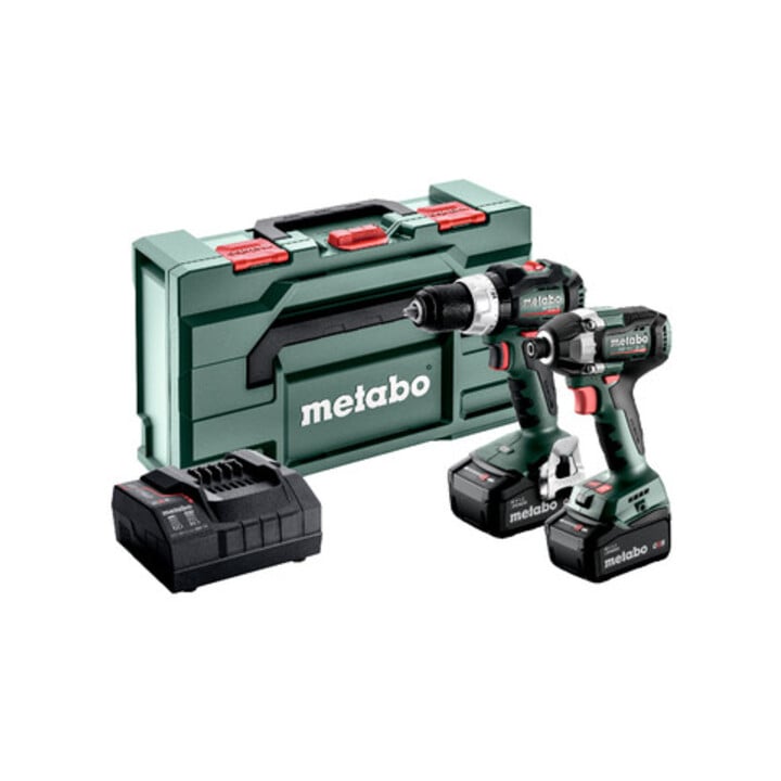 Metabo Akku Combo Set 2.8.8 18V SB 18 LT BL + SSD 18 LT 200 BL; metaBOX 145 L