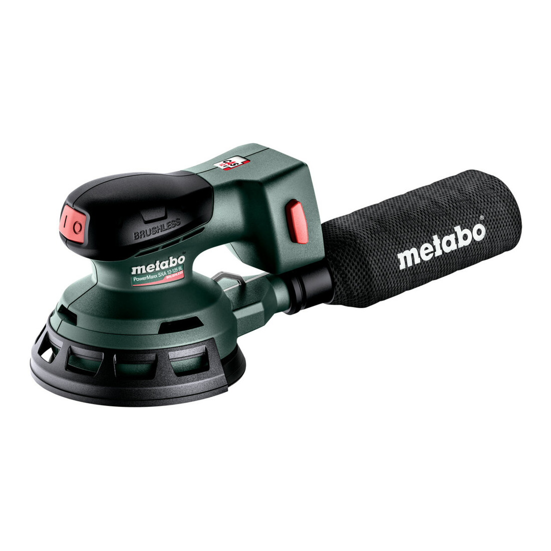 Metabo Akku-Exzenterschleifer PowerMaxx SXA 12-125 BL mit 125mm Schleifteller; Karton