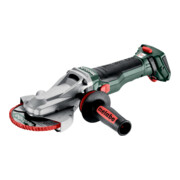 Metabo Akku-Flachkopf-Winkelschleifer WVBF 18 LTX BL 15-125 Quick (601308840), metaBOX 165 L-1