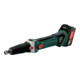Metabo Akku-Geradschleifer GA 18 LTX Kunststoffkoffer + 2x18V/5.2Ah Li-Ion + ASC 30-36 V-1